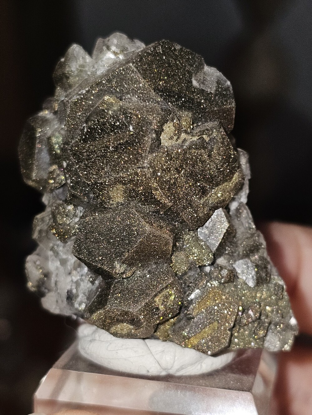 Chalcopyrite Calcite